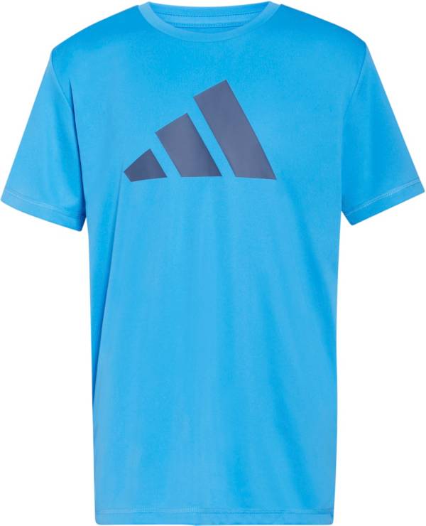 adidas Kids' Poly 3-Bar Short Sleeve T-Shirt product image