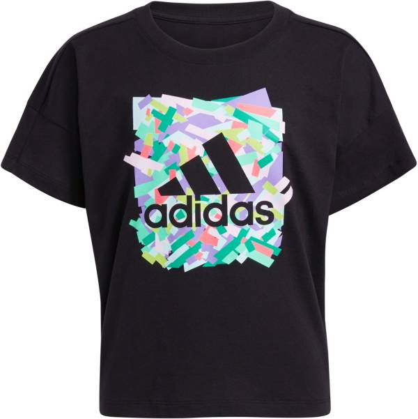 adidas Girls' Boxy Short Sleeve T-Shirt product image