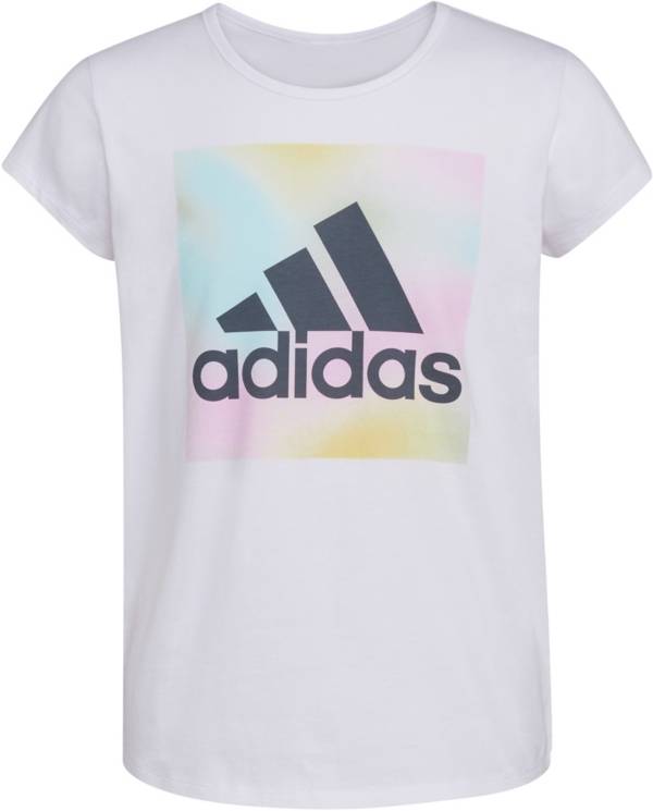adidas Girls' Short Sleeve Scoop Neck T-Shirt product image