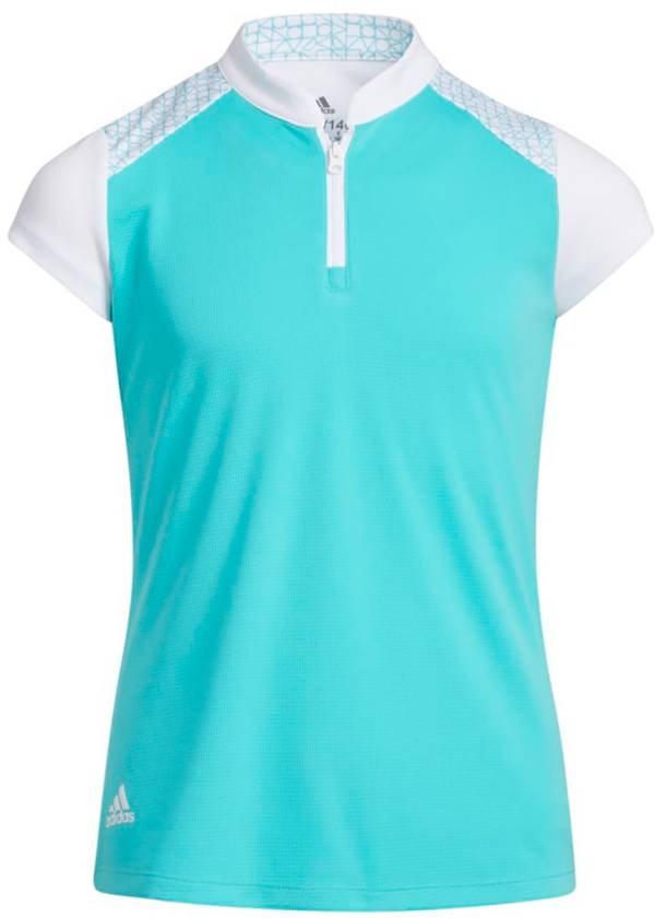 adidas Girls' Colorblock Golf Polo product image