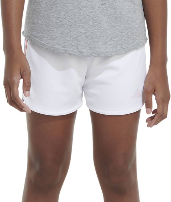 Adidas white hot sale shorts womens