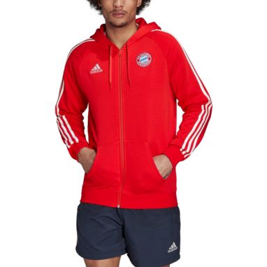 sorry, adidas Bayern Munich DNA Red Full-Zip Hoodie is currently out of stock