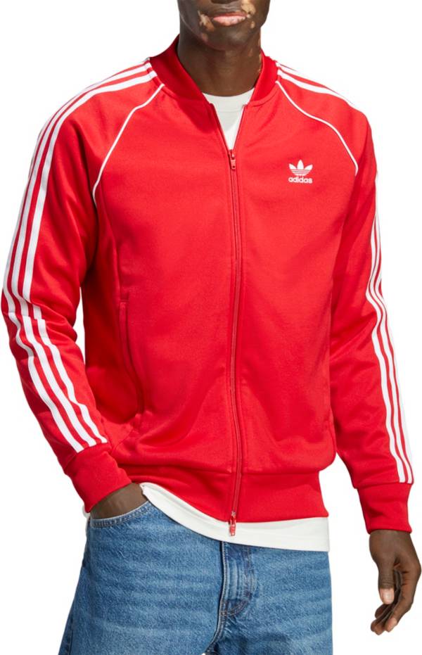 Adidas men's originals on sale sportive colorblocked track jacket