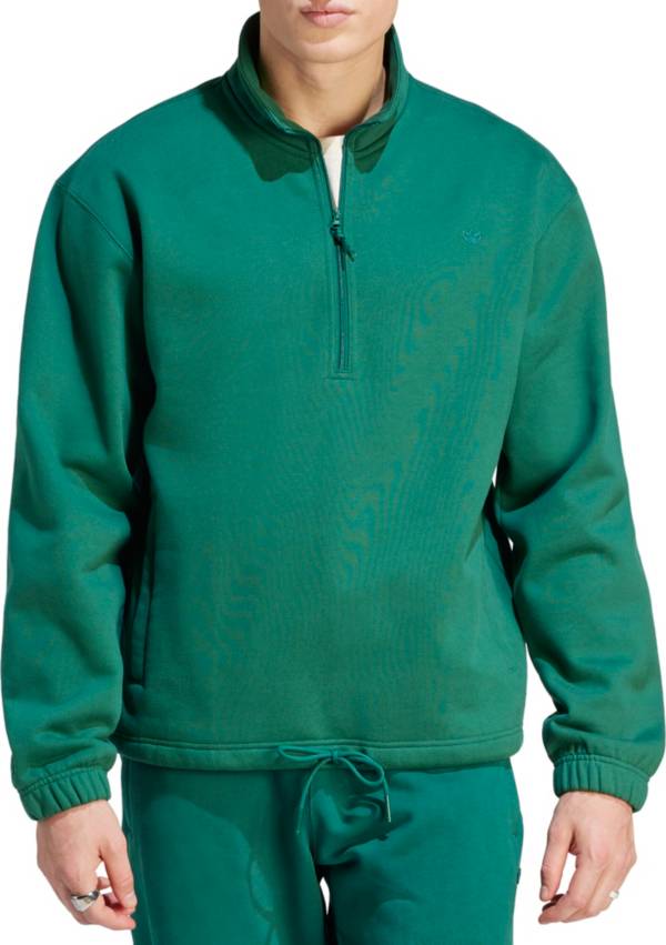 Adidas half zip online sweatshirt mens