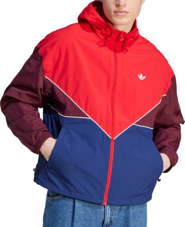 Adidas on sale windbreaker joggers