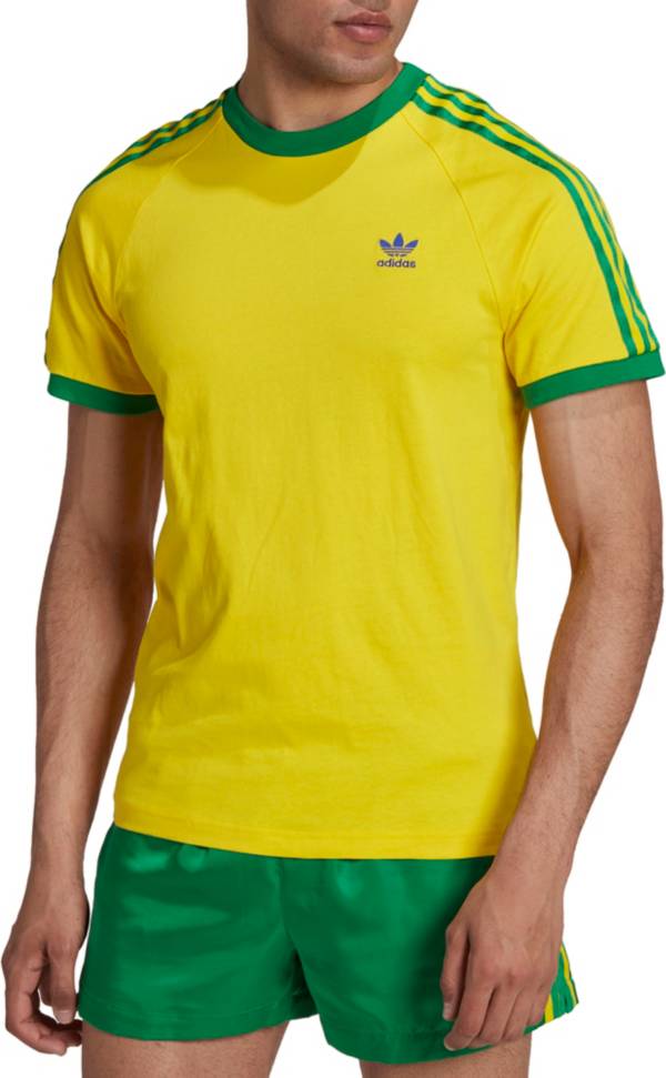 Búsqueda término análogo fútbol americano adidas Originals Men's 3-Stripes FB Nations Brazil T-Shirt | Dick's  Sporting Goods