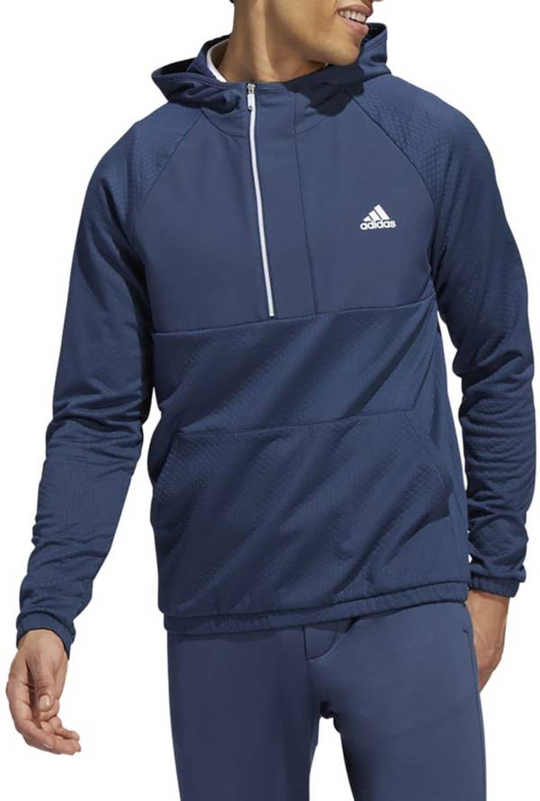 adidas Men's Zip Fleece Golf Anorak | Galaxy