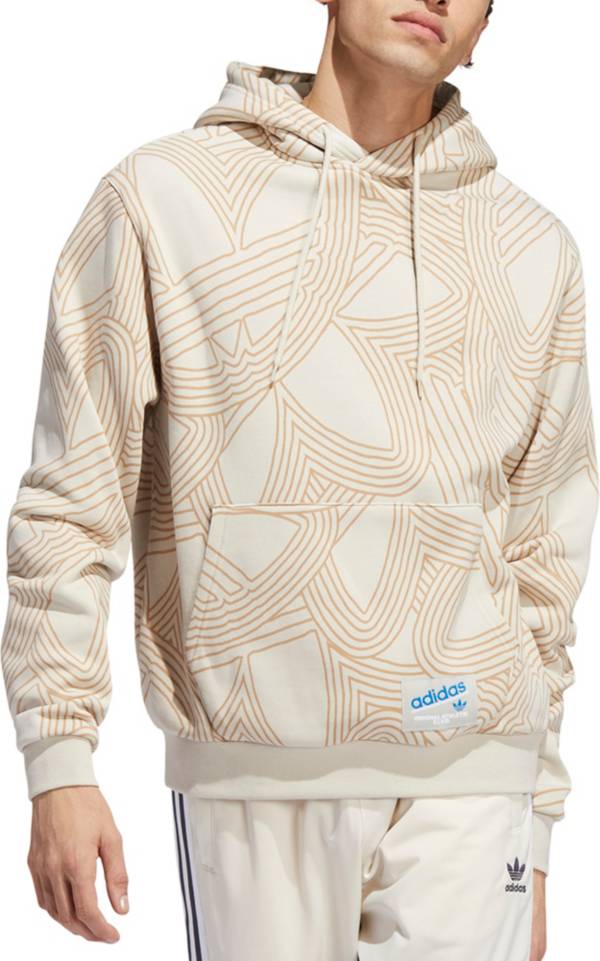 hierarki opbevaring Ups adidas Originals Men's Athletic Club Allover Print Hoodie | Dick's Sporting  Goods