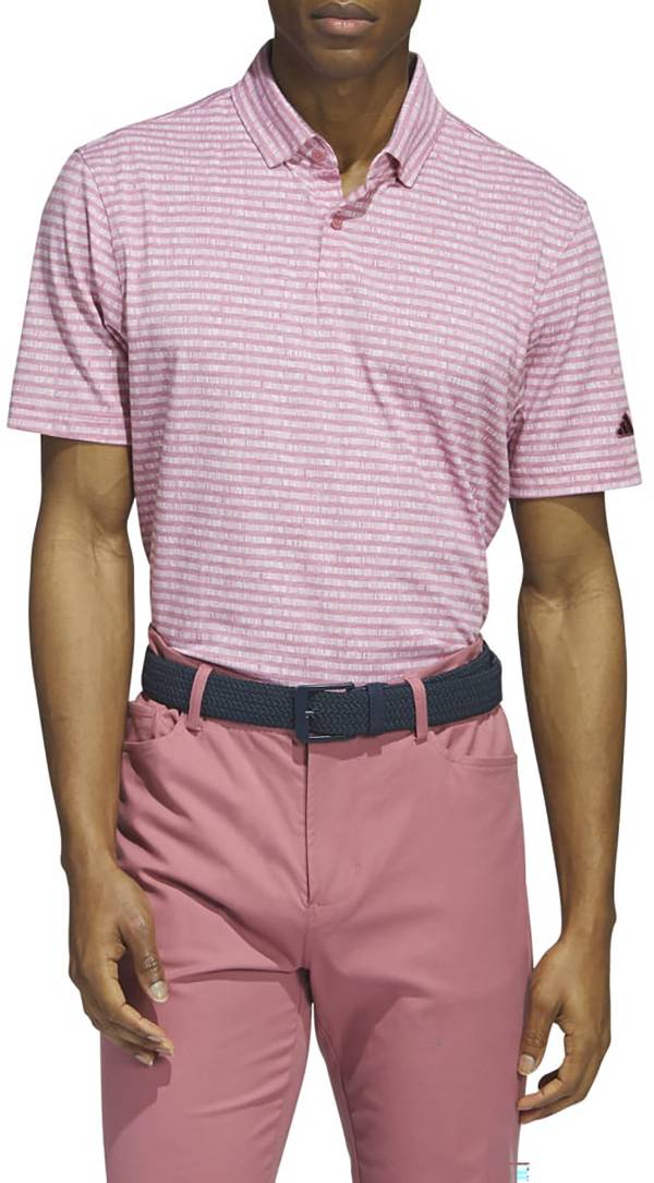 adidas Men's Go-To Striped Golf Polo product image