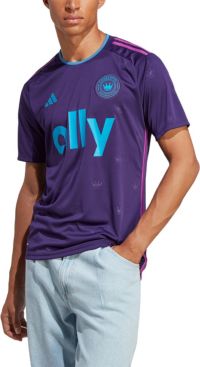 Men's Adidas Purple Charlotte FC 2023 Crown Jewel Kit Authentic Jersey