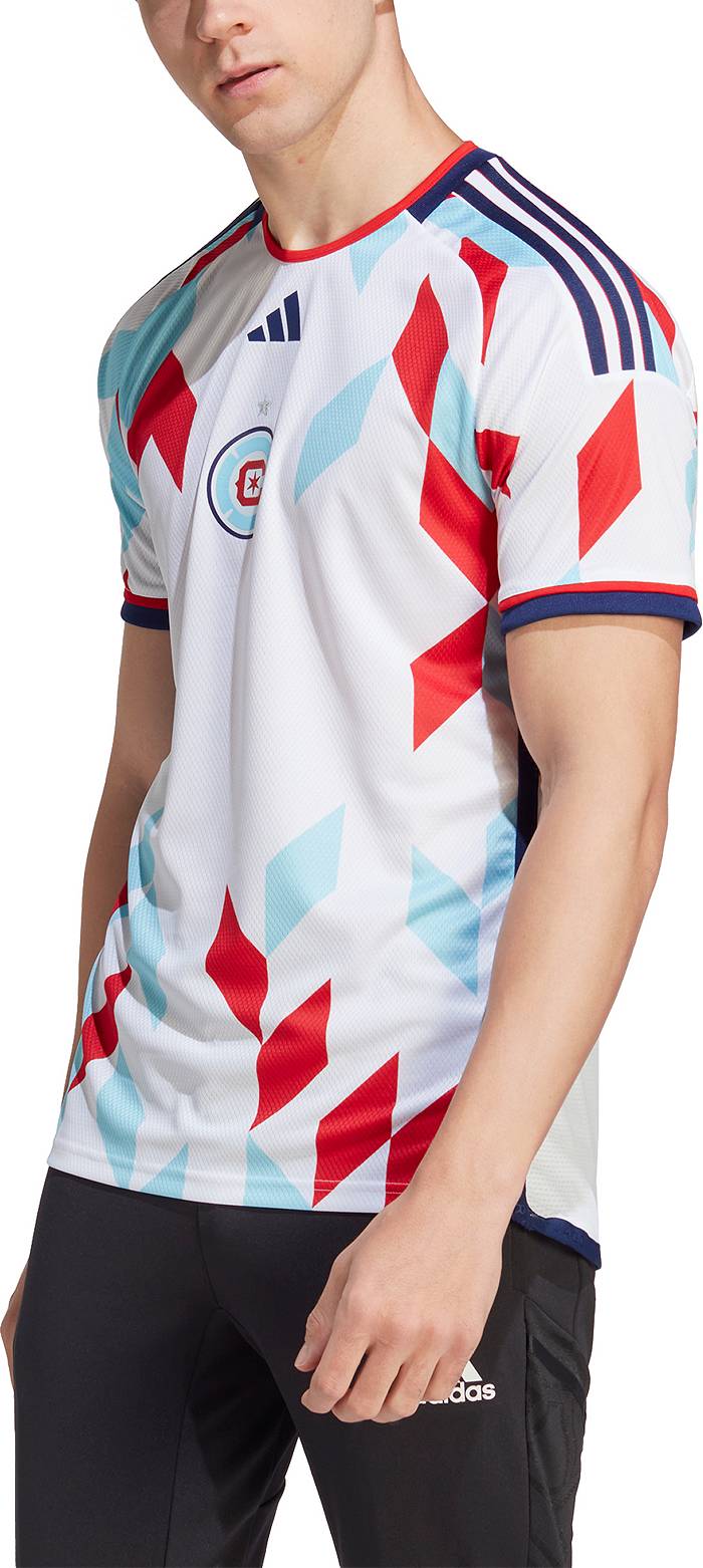 Men's Chicago Fire adidas White 2023 A Kit For All Replica Jersey