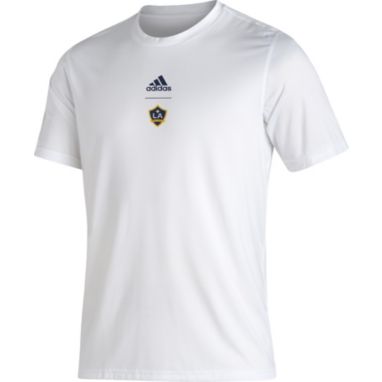 sorry, adidas Los Angeles Galaxy '22 White Repeat T-Shirt is currently out of stock