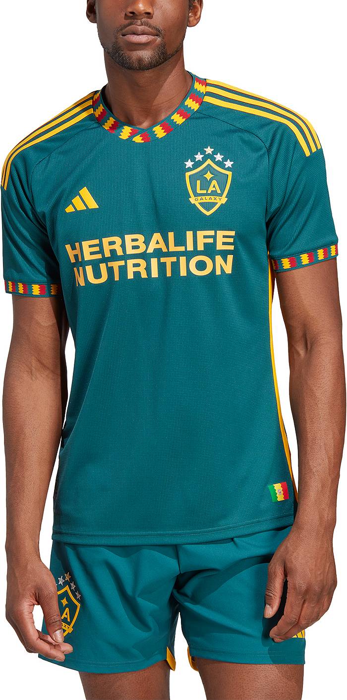 adidas Men's LA Galaxy Authentic Away Soccer Jersey 2021/22 :  Sports & Outdoors