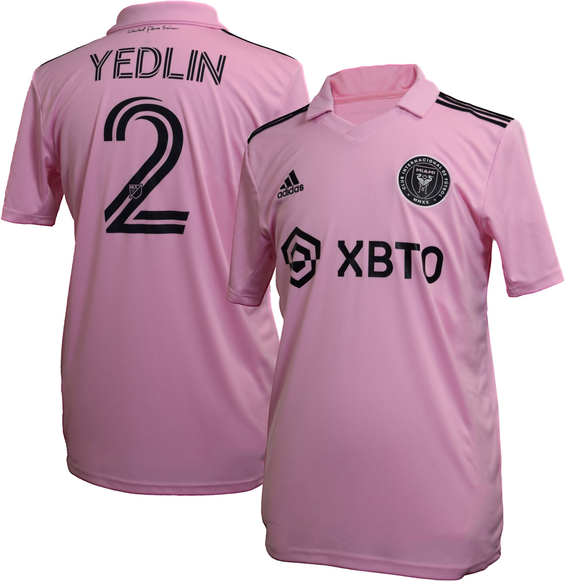 adidas Inter Miami CF '22-'23 DeAndre Yedlin #2 Secondary Replica Jersey