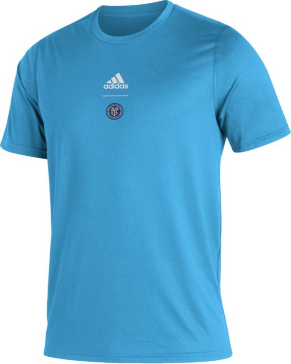 adidas New York City FC '22 Blue Repeat T-Shirt product image