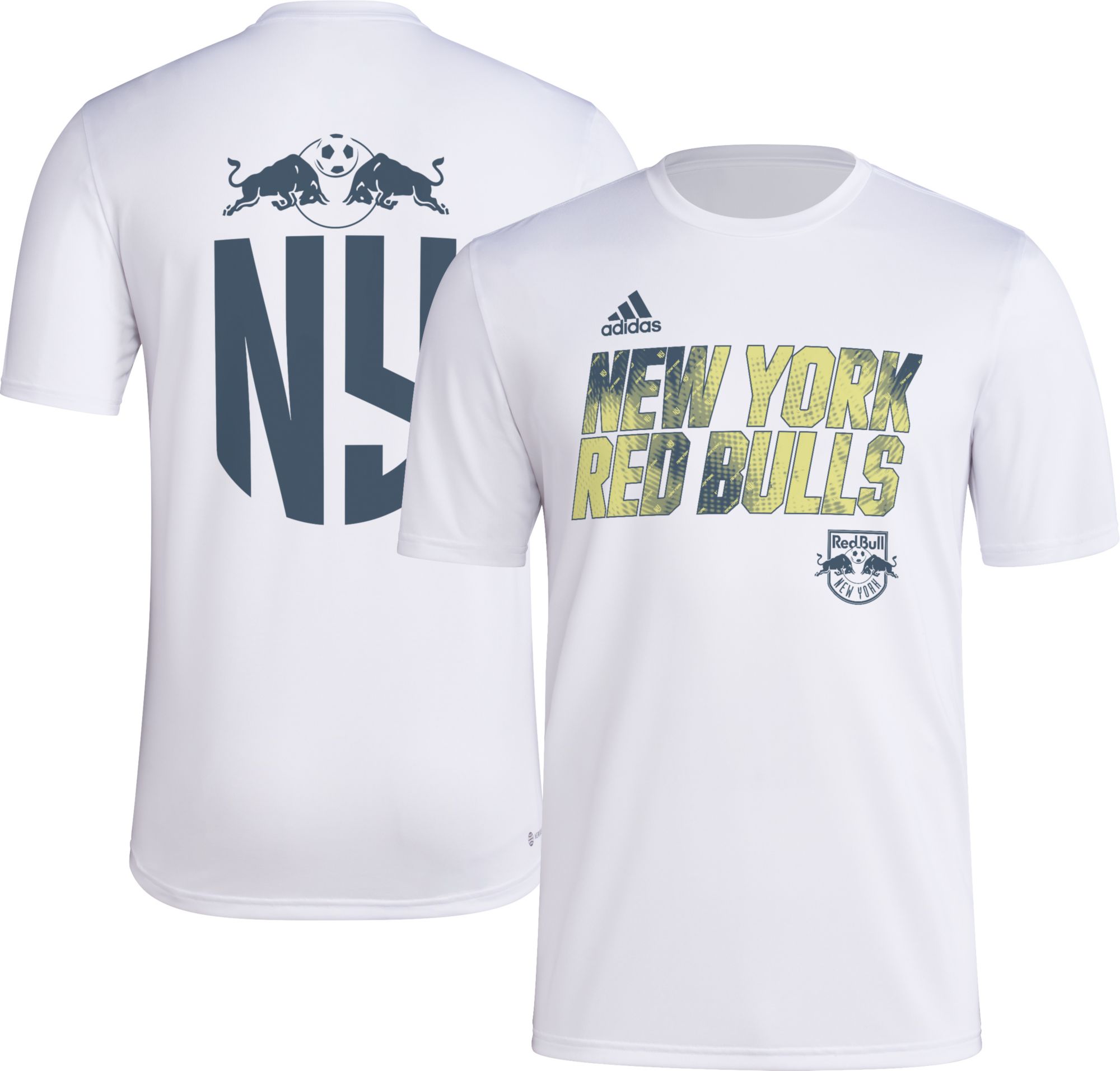 adidas New York Red Bulls 2023 Jersey Hook White T-Shirt product image