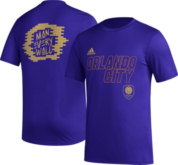 adidas Orlando City 2023 Jersey Hook Purple T-Shirt product image