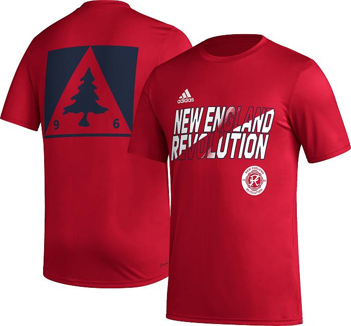 Adidas New England Revolution 2023 Jersey Hook T-Shirt - Red - S Each