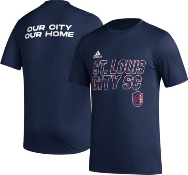 adidas St. Louis City SC 2023 Jersey Hook Navy T-Shirt product image