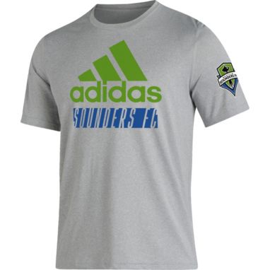 sorry, adidas Seattle Sounders '22 Grey Badge of Sport T-Shirt is currently out of stock