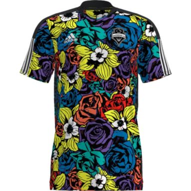 sorry, adidas Seattle Sounders '22 MLS Unity Multi-Color Prematch Jersey is currently out of stock