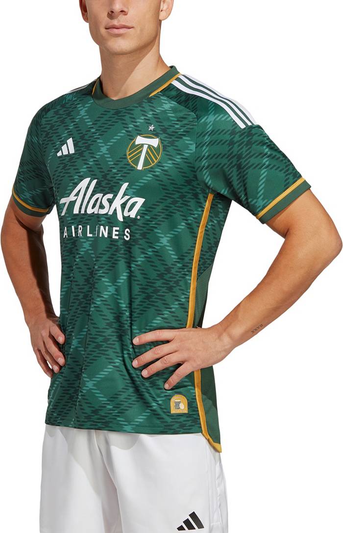Youth Adidas White Portland Timbers 2023 Pride Pre-Match Top