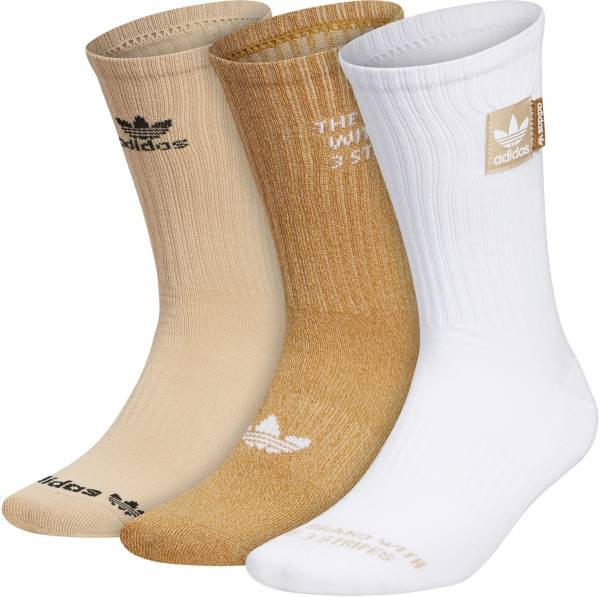 adidas Originals Passport Crew Socks - 3 Pack | Dick's Sporting Goods