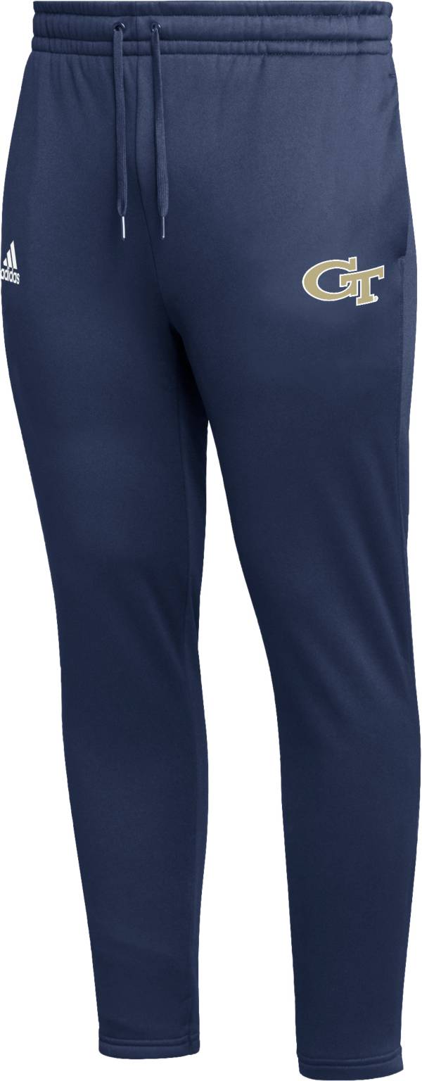 adidas Men's Georgia Tech Yellow Jackets Navy Stadium Pants product image
