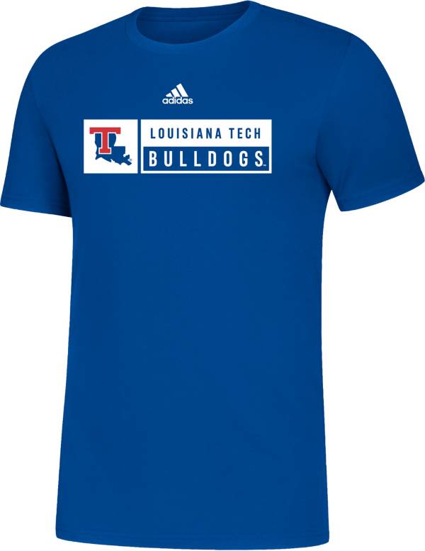 adidas Men's Louisiana Tech Bulldogs Blue Amplifier TShirt Dick's Sporting Goods