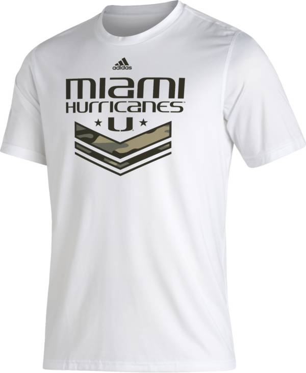 Miami Hurricanes adidas Practice Jersey - Other Men's Orange/White
