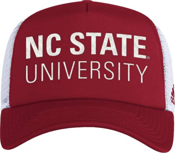 adidas Men's NC State Wolfpack Red Trucker Hat product image