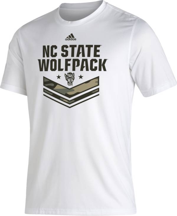adidas Men's NC State Wolfpack White Creator T-Shirt product image
