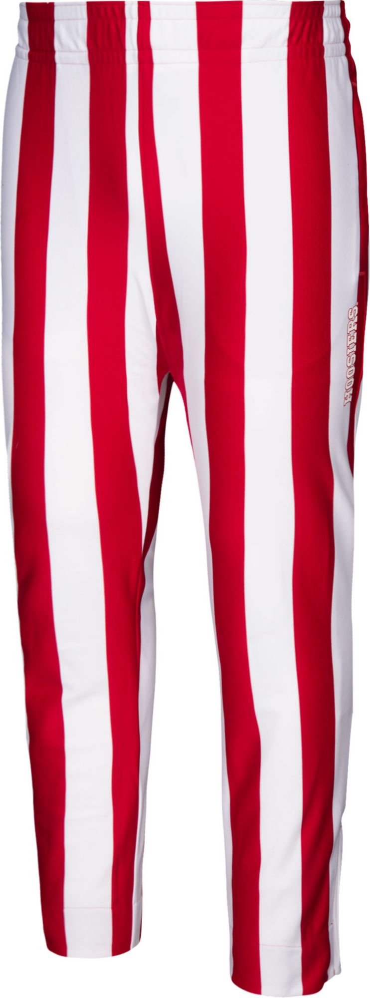 adidas Men's Indiana Hoosiers Red Candy Stripe Pants product image