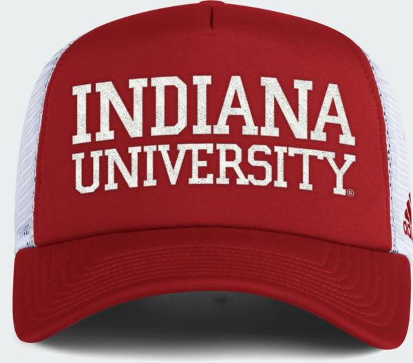 adidas Men's Indiana Hoosiers Crimson Trucker Hat product image