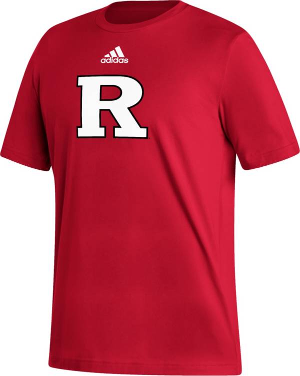 adidas Men's Rutgers Scarlet Knights Scarlet Fresh Logo T-Shirt product image