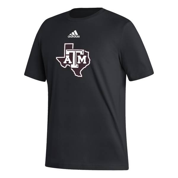 adidas Men's Texas A&M Aggies Black Fresh Logo T-Shirt product image