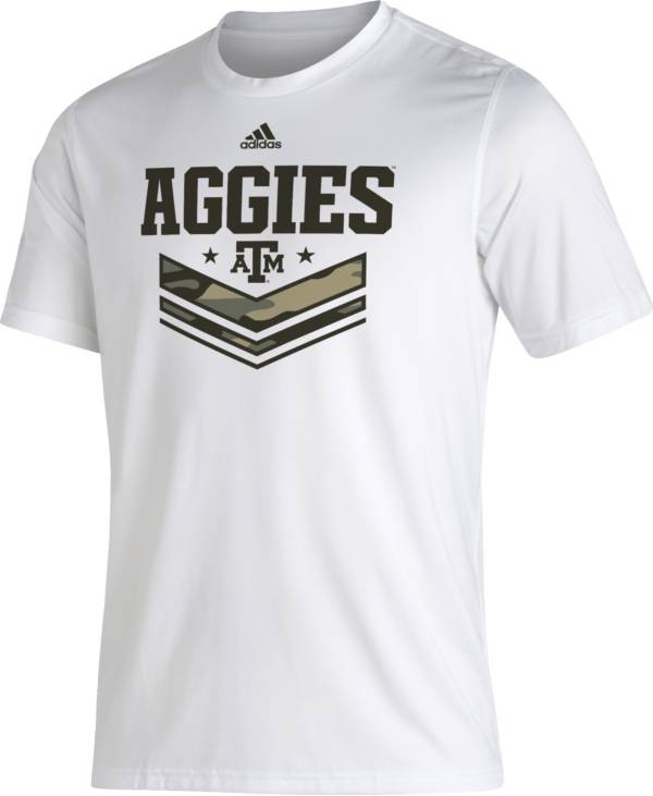 adidas Men's Texas A&M Aggies White Creator T-Shirt product image