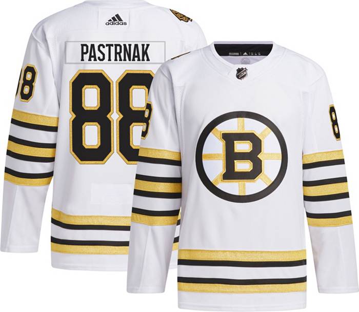 Men Boston Bruins Pastrnak #88 Adidas NHL Jersey