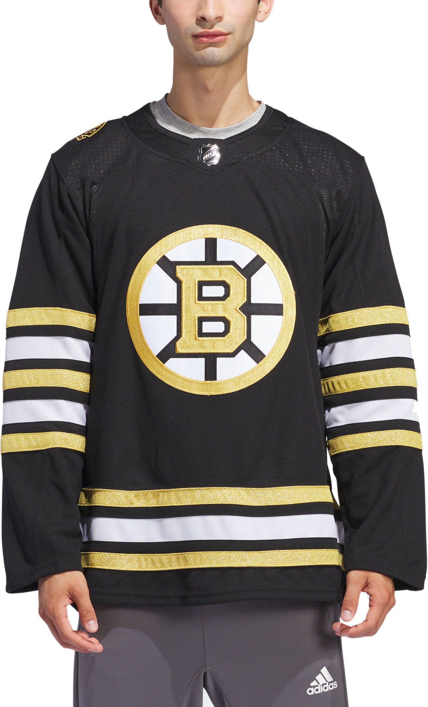 Boston Bruins 2024 Adidas Mens NHL FZ JKT 2X