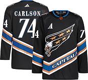 John Carlson Washington Capitals Autographed Signed Alt Navy Adidas Jersey