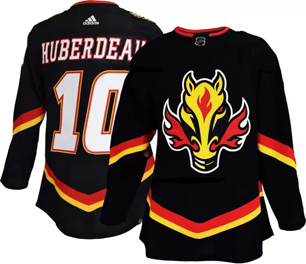 Adidas Calgary Flames Third Authentic Jonathan Huberdeau #10 Jersey