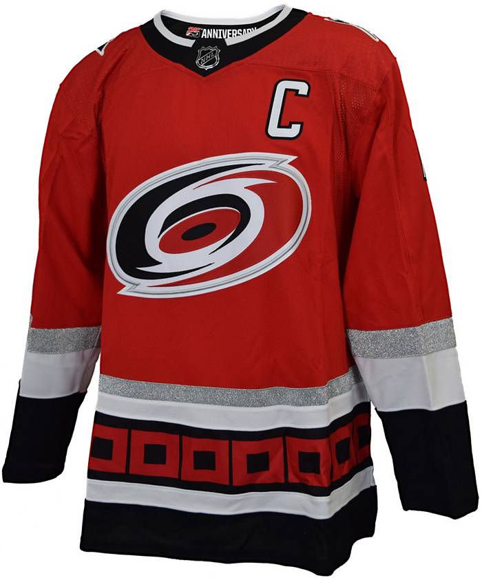Sebastian Aho Carolina Hurricanes Signed Reverse Retro Adidas Jersey