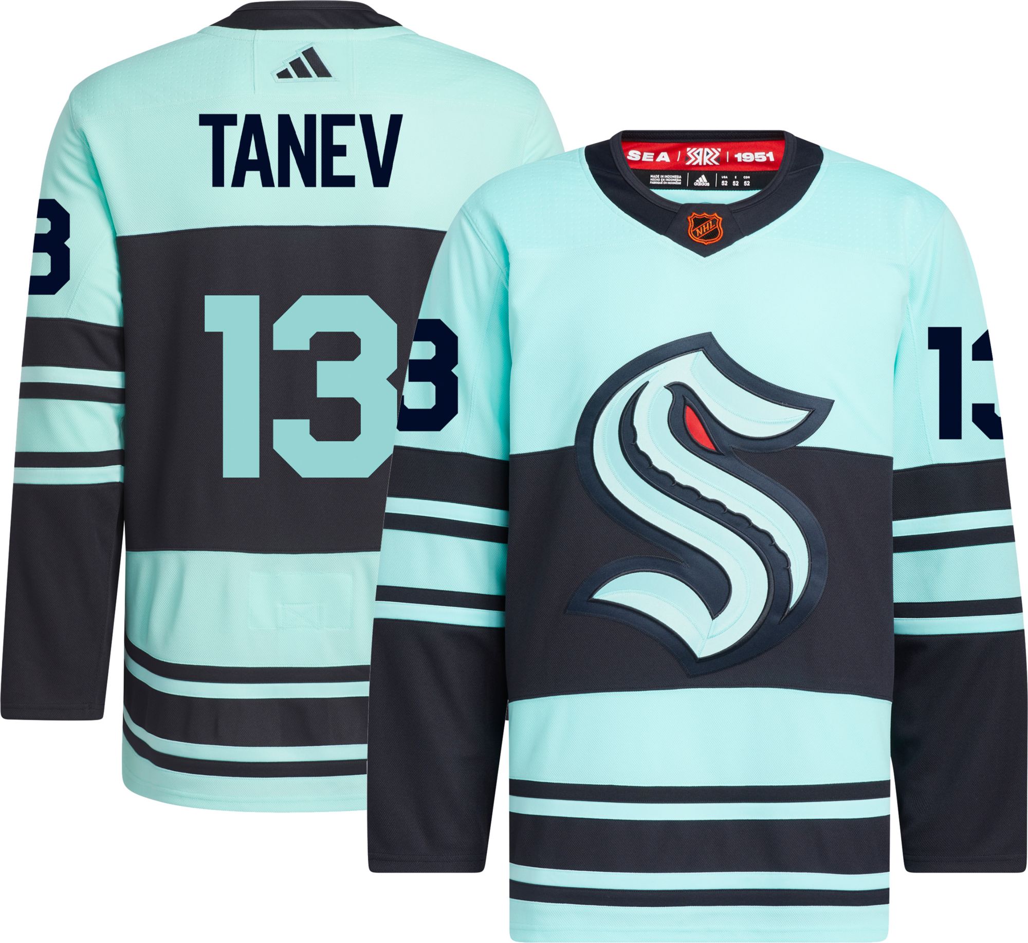 seattle kraken jersey tanev