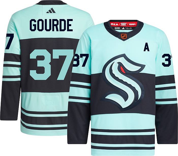 Framed Yanni Gourde Seattle Kraken Autographed 2022-23 Reverse Retro Adidas  Authentic Jersey - Autographed NHL Jerseys at 's Sports Collectibles  Store