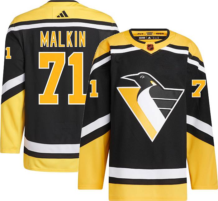 Men's adidas Evgeni Malkin Black Pittsburgh Penguins Home Primegreen  Authentic Pro Player Jersey