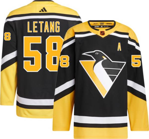 Men's Pittsburgh Penguins Kris Letang Adidas Authentic Hockey