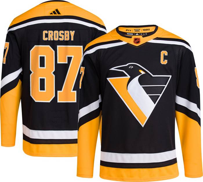 SIDNEY CROSBY Signed Pittsburgh PENGUINS Adidas PRO Jersey w