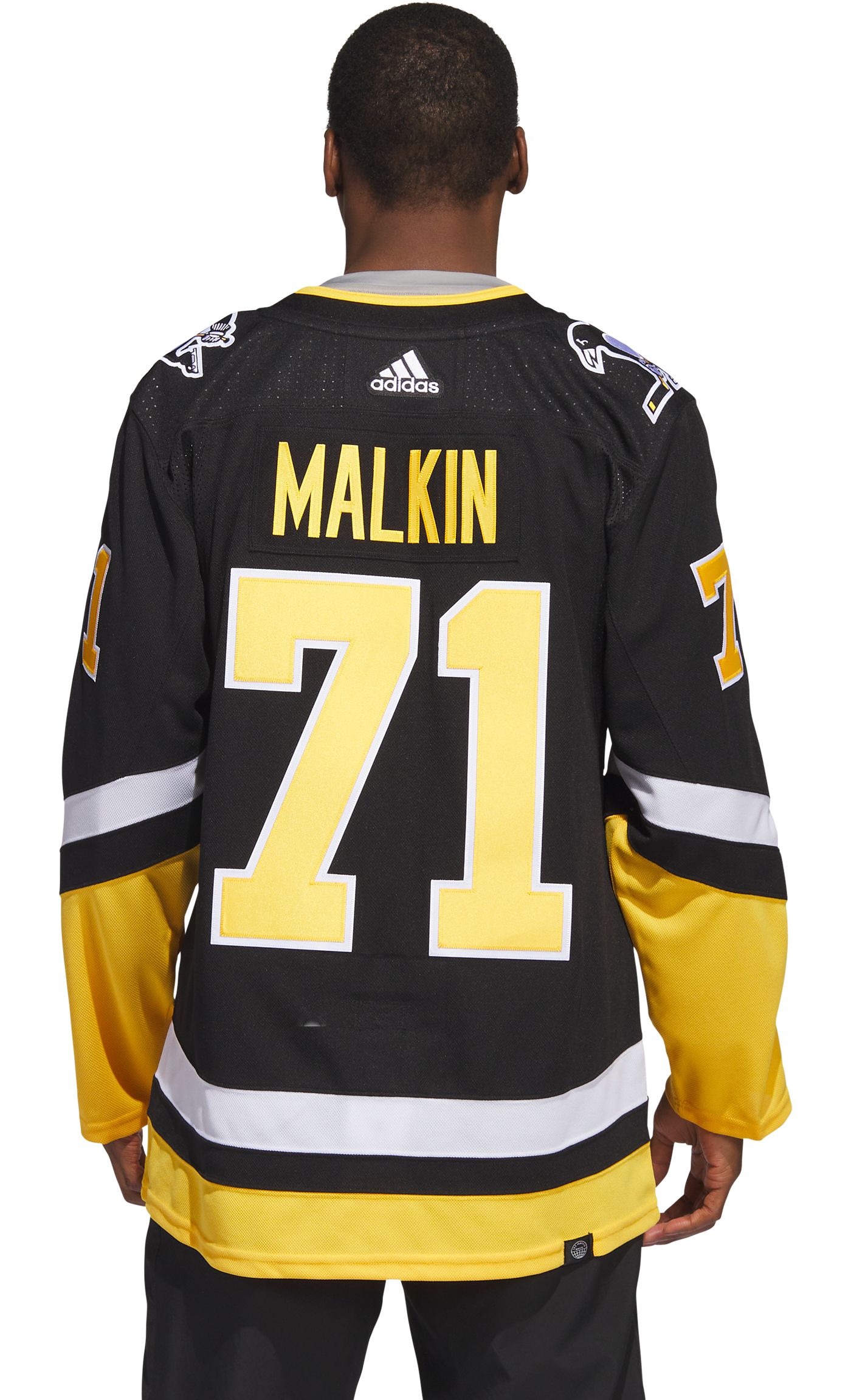 Adidas Evgeni Malkin Pittsburgh Penguins Reverse Retro NHL outlets Jersey White 50