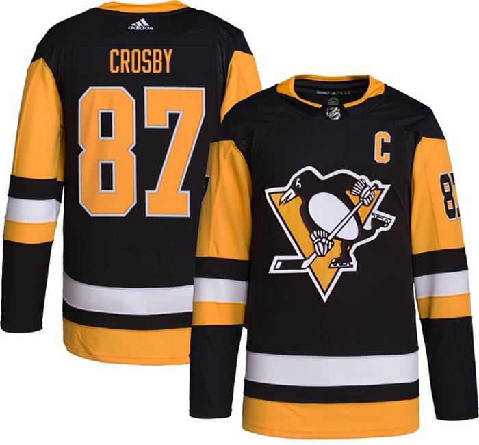 Men's adidas Sidney Crosby Black Pittsburgh Penguins Home