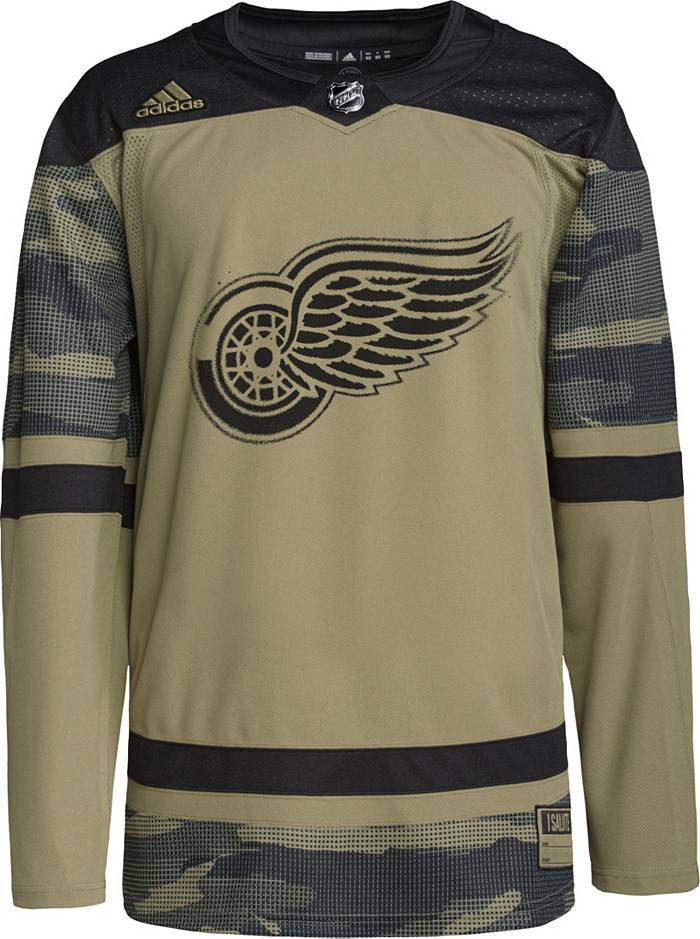 Detroit Red Wings adidas Military Appreciation Authentic Practice Jersey -  Camo